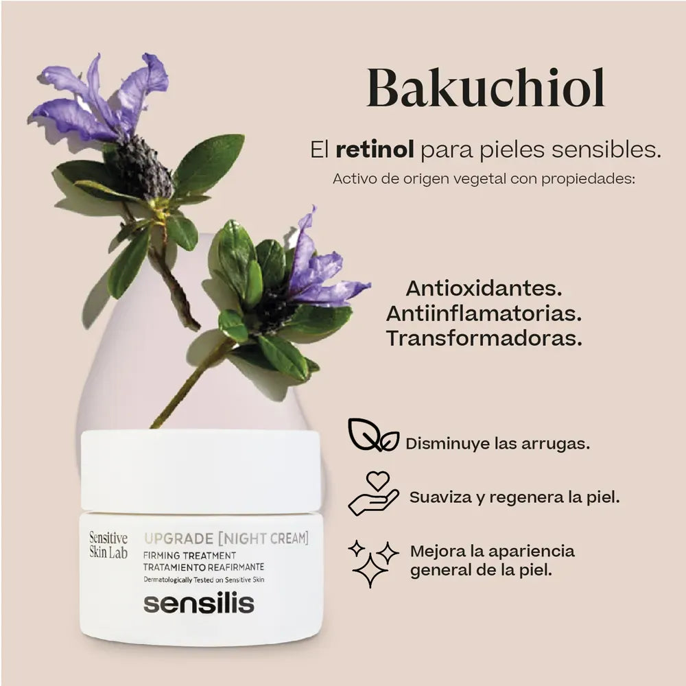 Sensilis Upgrade Crema de Noche Tratamiento Reafirmante x50ml