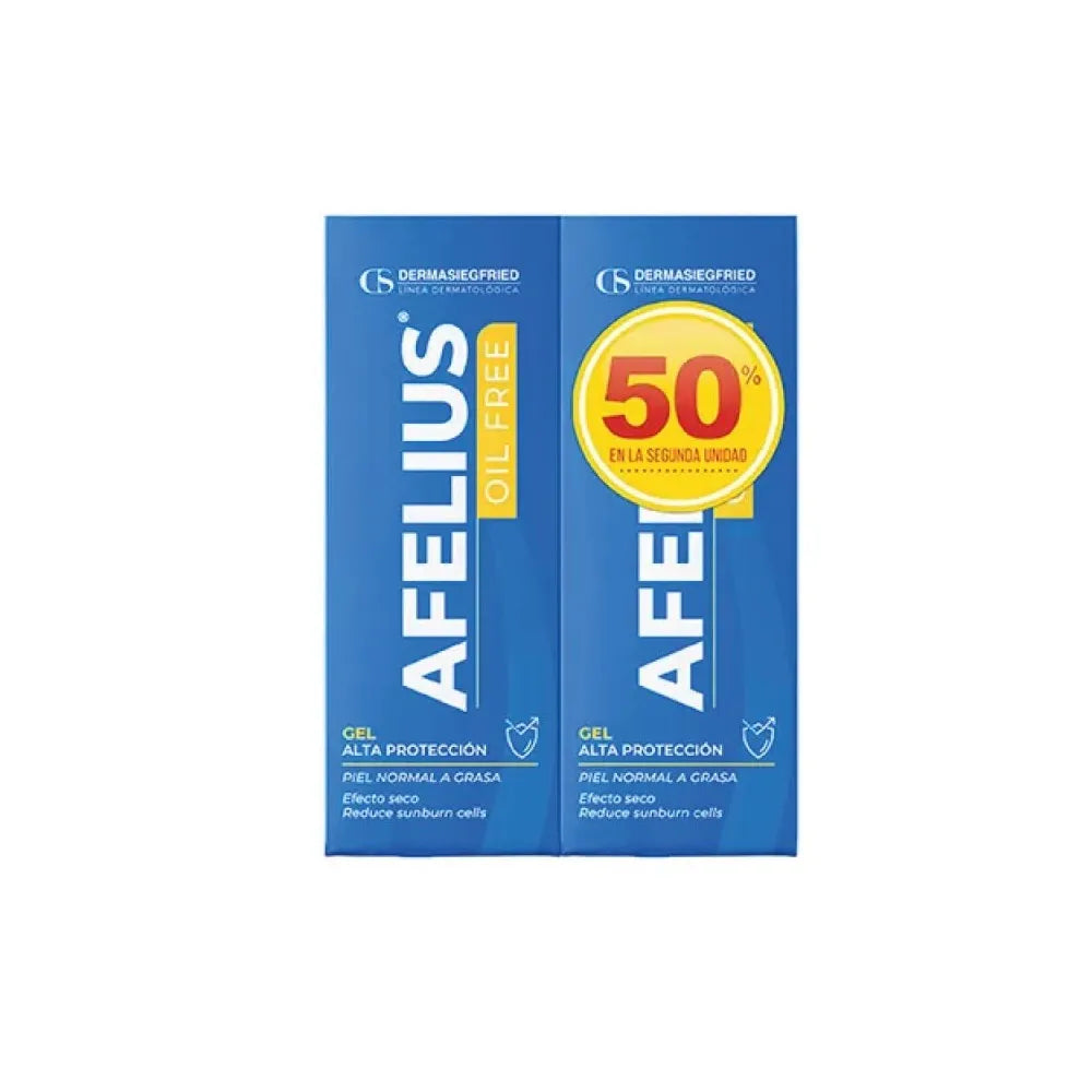 Dermasiegfried Kit Afelius Oil free SPF50+ x60ml