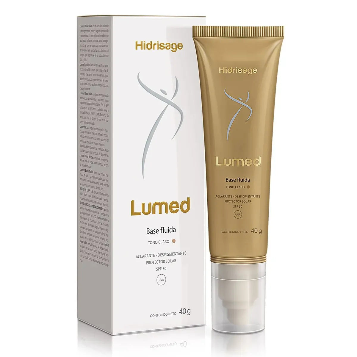 Hidrisage Lumed Base Fluida SPF50 x40g