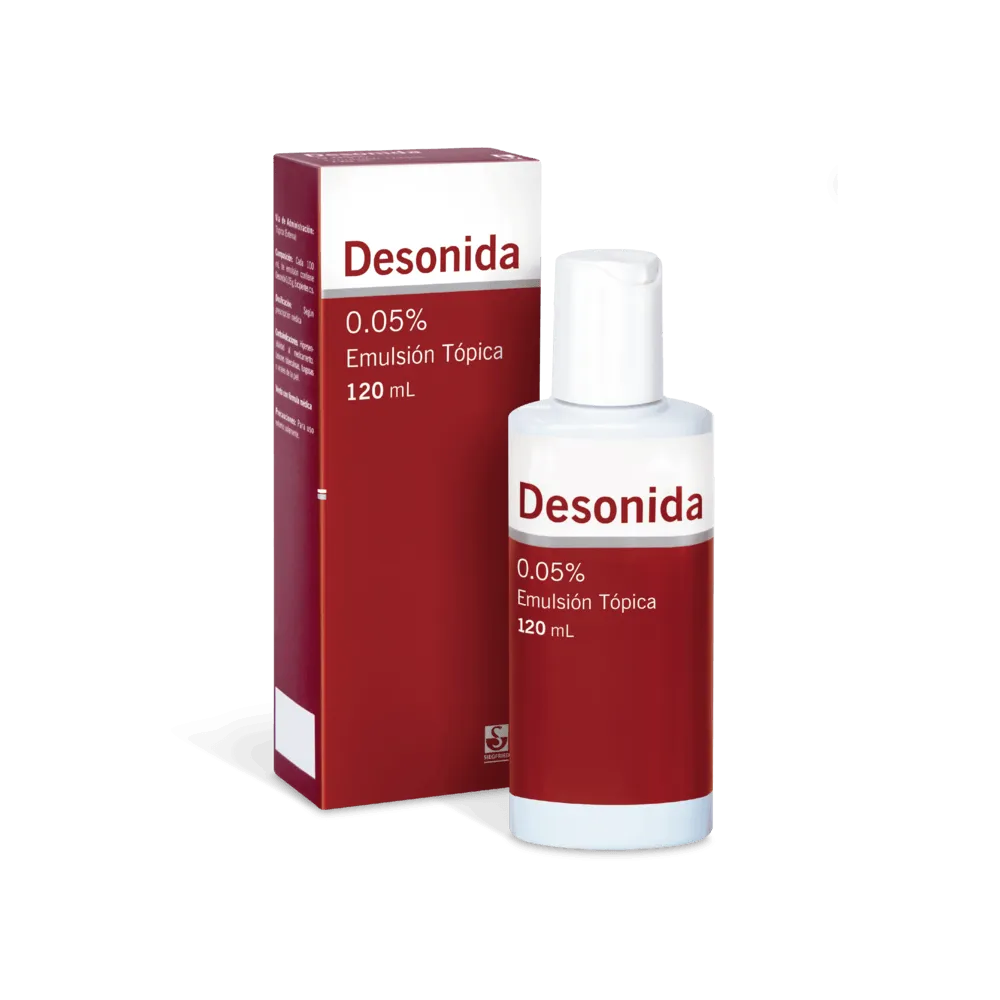Dermasiegfried Desonida 0.05% Emulsión x120ml