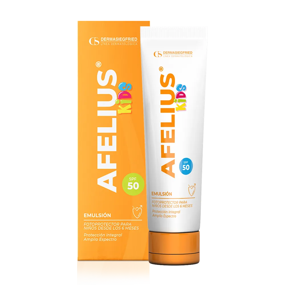 Dermasiegfried Afelius Kids Emulsión SPF50+ x90g