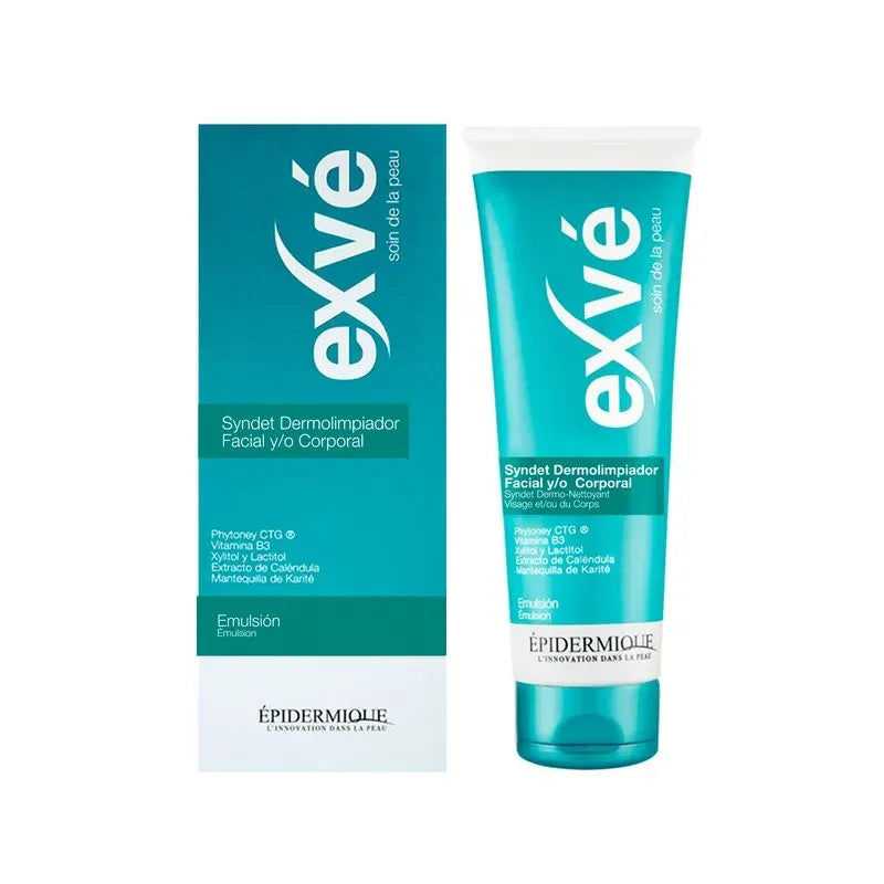 Epidermique Exve Syndet Dermolimpiadora Facial y Corporal x250ml