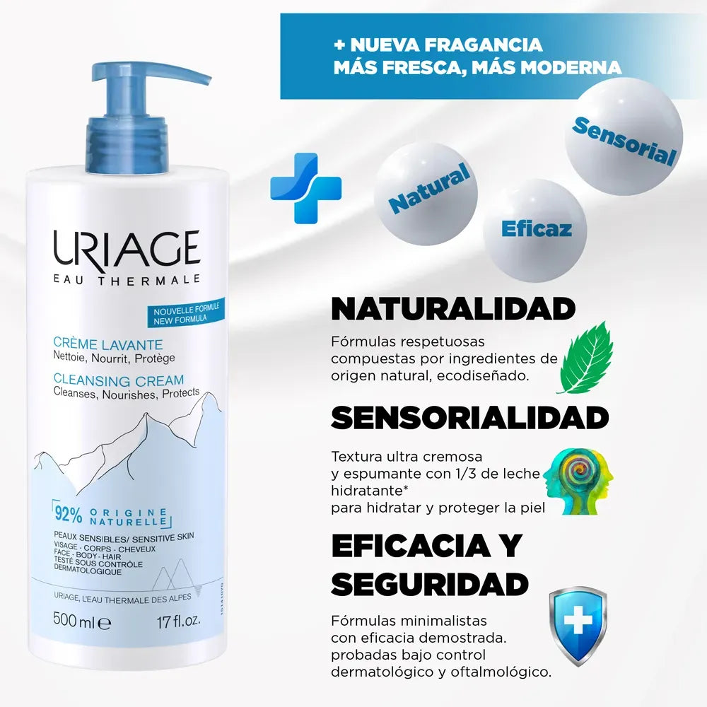 Uriage Crema Limpiadora x500ml