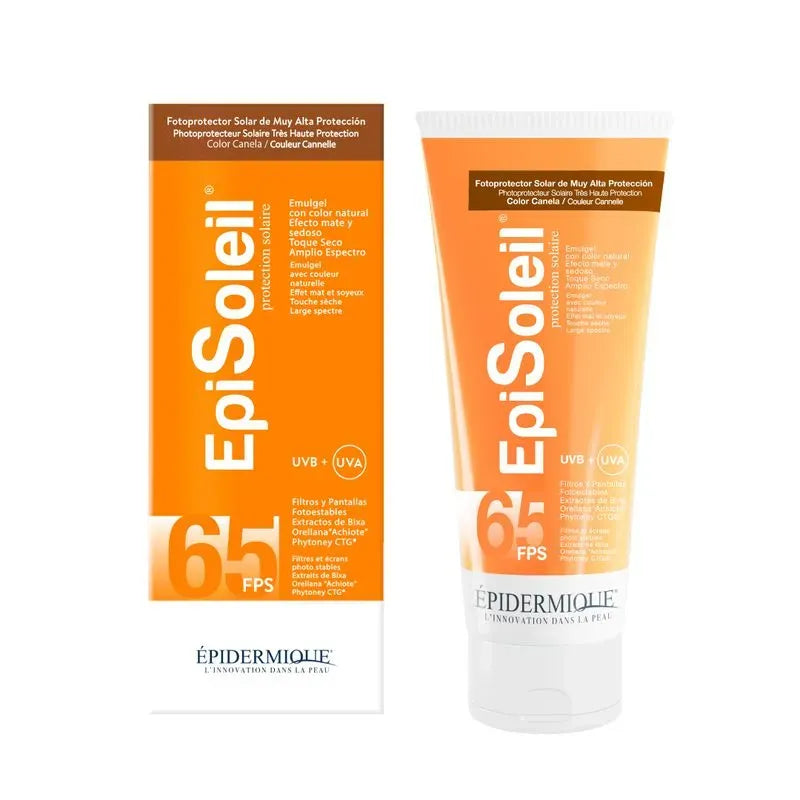 Epidermique Episoleil Fotoprotector Tono Canela SPF65+ x70ml