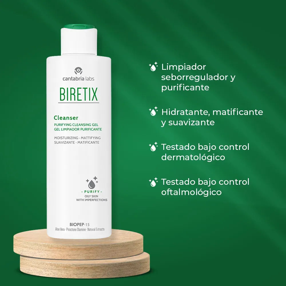 Biretix Cleanser Gel Limpiador Purificante x200ml