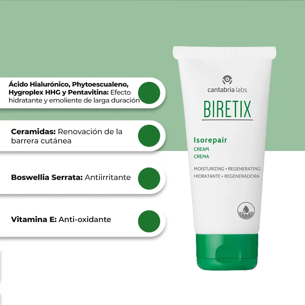 Biretix Isorepair Crema Reparadora x50ml
