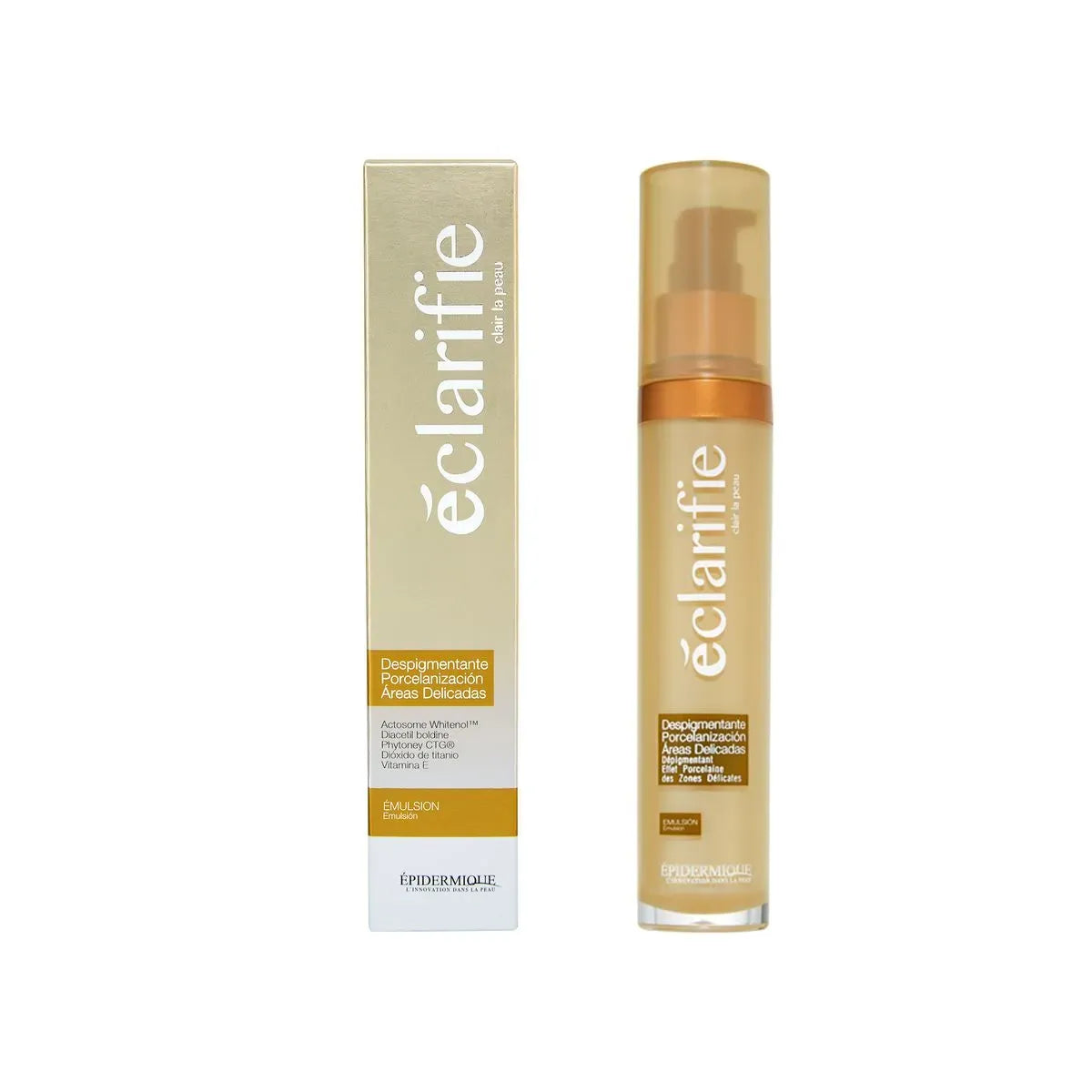 Epidermique Eclarifie Despigmentante Porcelanizacion Areas Delicadas x45ml