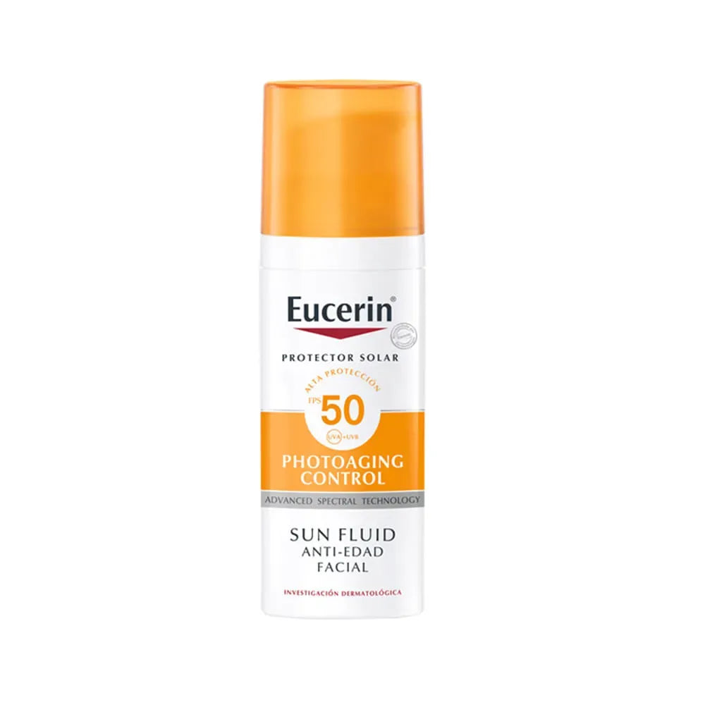 Eucerin Protector Solar Anti-Edad SPF 50+ 50 ml Sin color