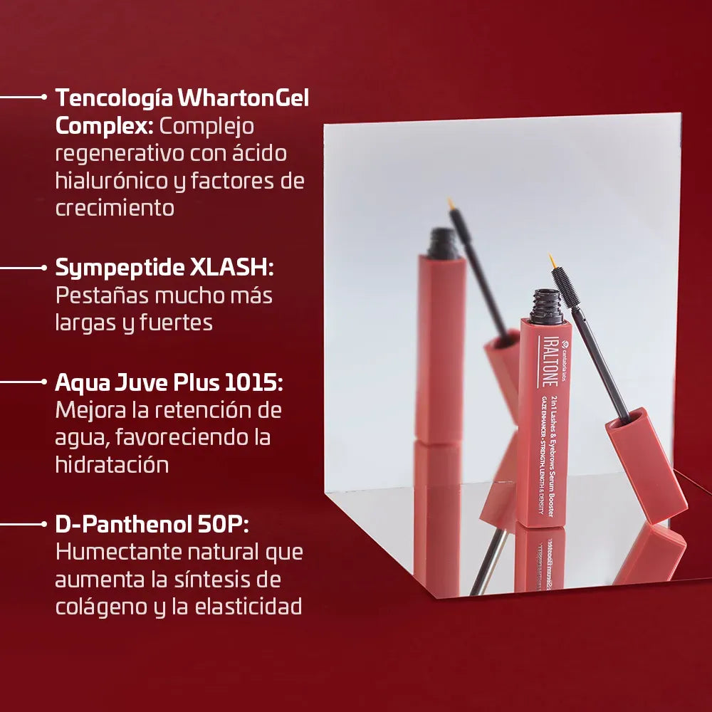 Iraltone Sérum Potenciador de Pestañas y Cejas x10ml
