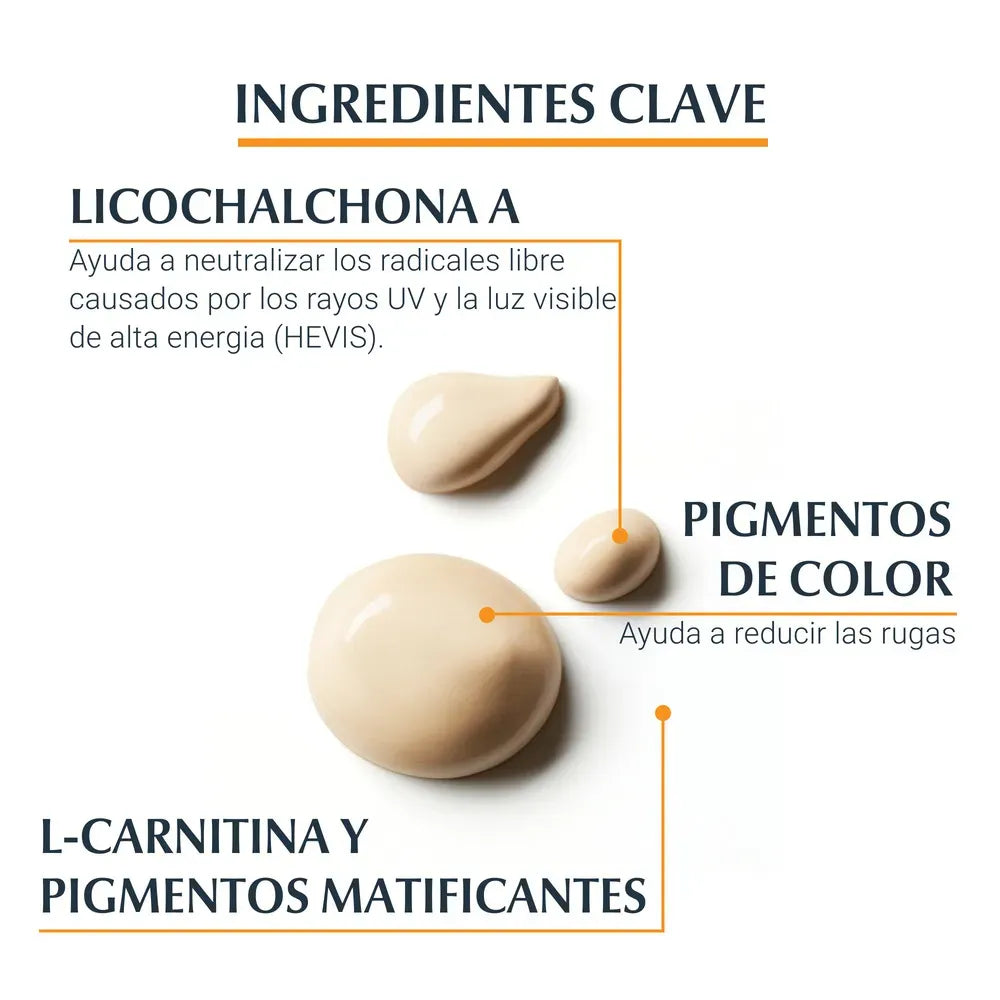 Protector Solar Eucerin Oil Control FPS50+ toque tono Claro