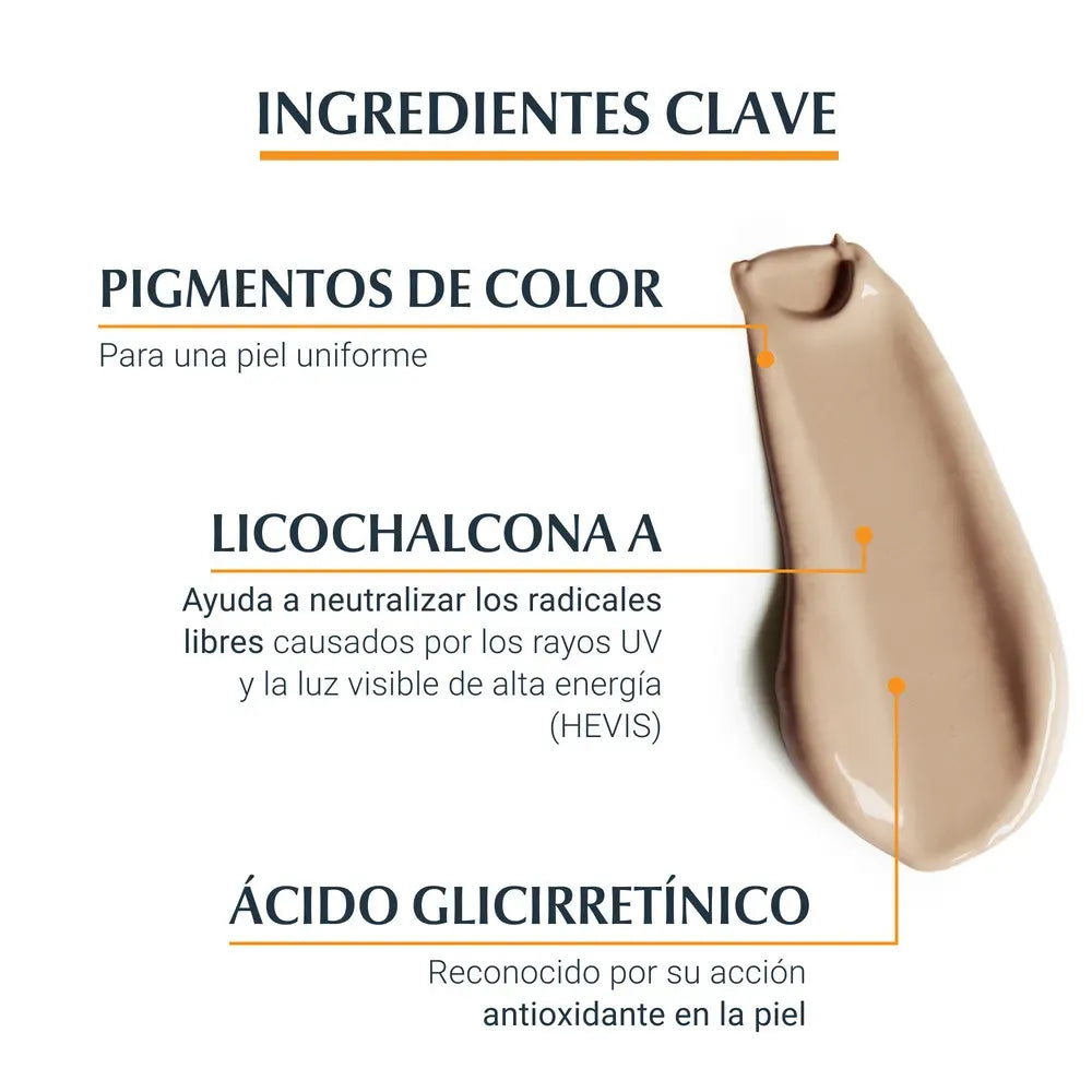 Protector Solar Eucerin Toque Seco Tono Medio SPF 50+ de 50 ml