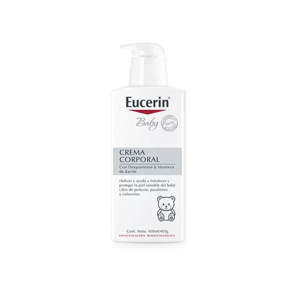Eucerin Baby Crema Corporal 400 ml | Hidratación y Protección