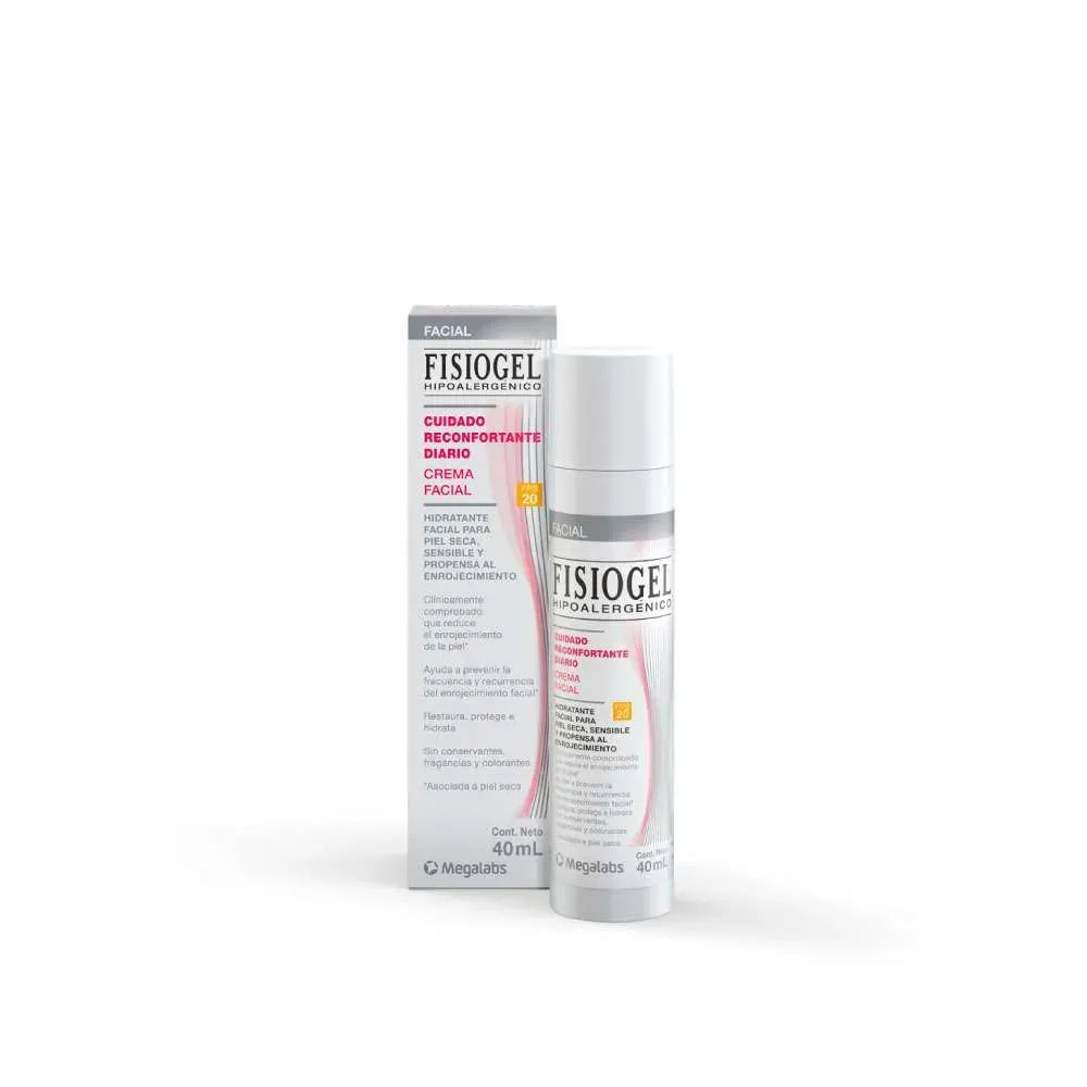 Fisiogel Crema Facial de Cuidado Reconfortante Diario SPF20+ x40ml