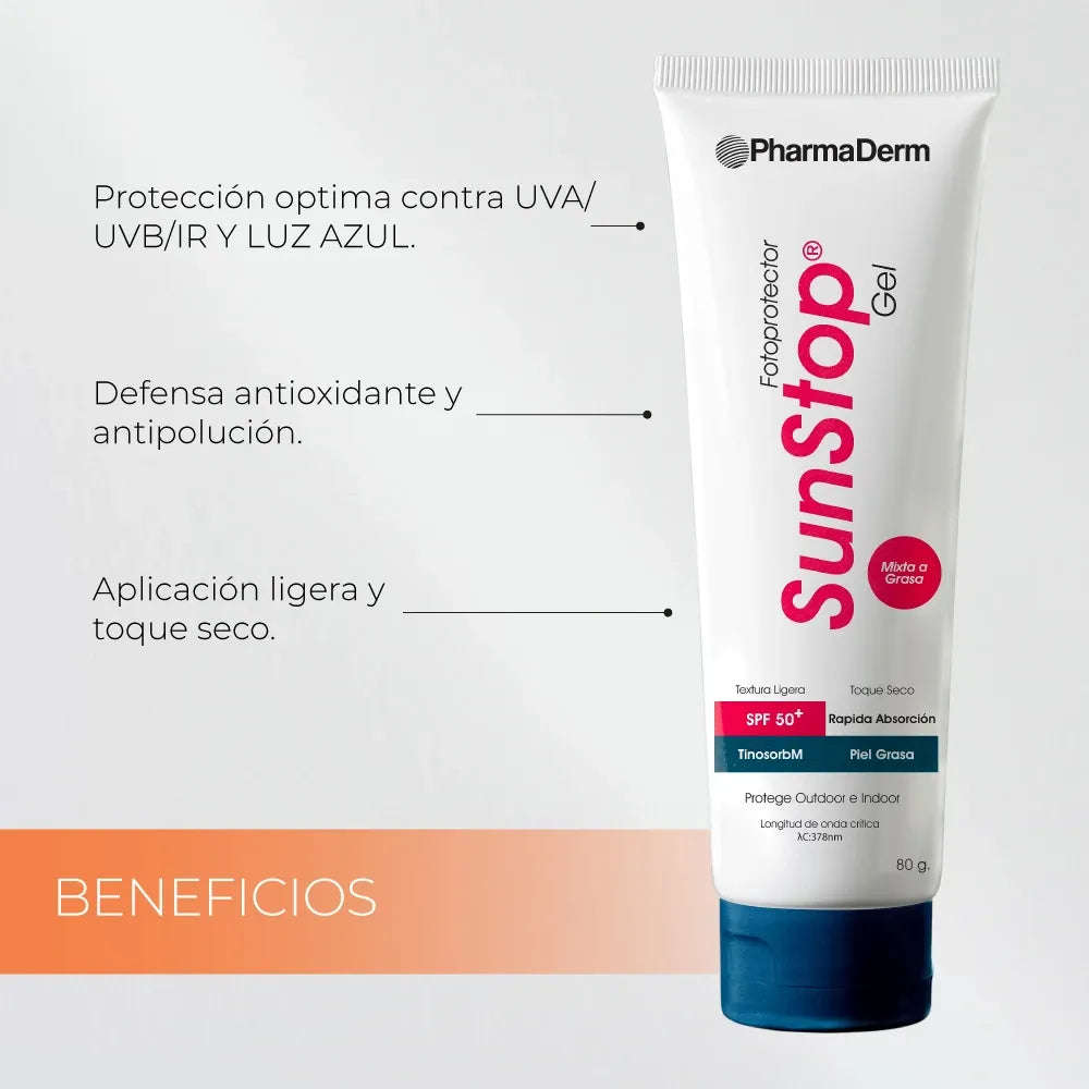 Pharmaderm SunStop Gel SPF50 x80g