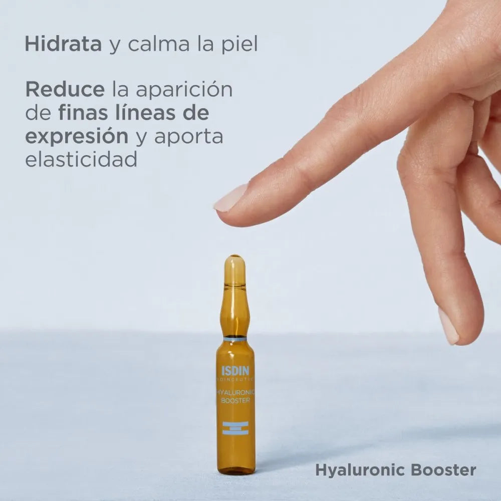 Isdinceutics Hyaluronic Booster Hidratante Ampollas x10 Ampollas x2ml c/u