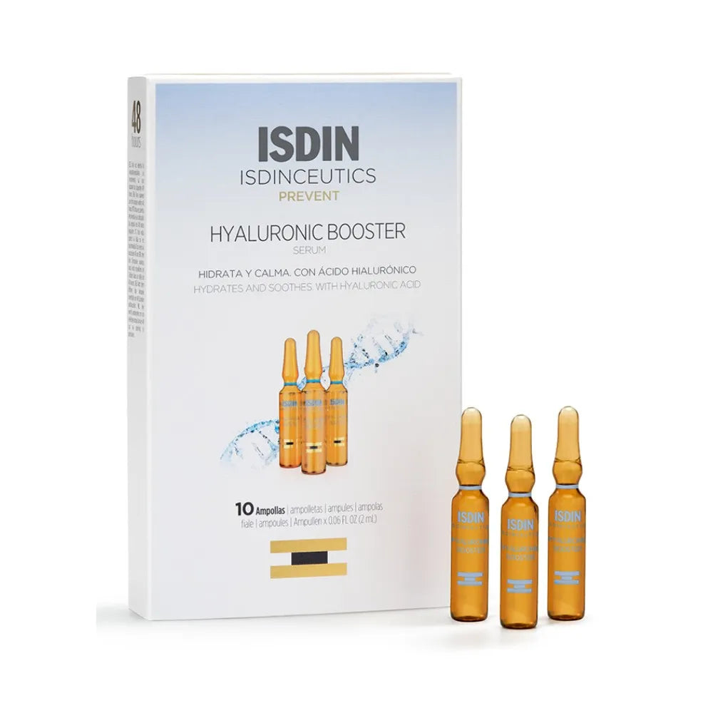 Isdinceutics Hyaluronic Booster Hidratante Ampollas x10 Ampollas x2ml c/u