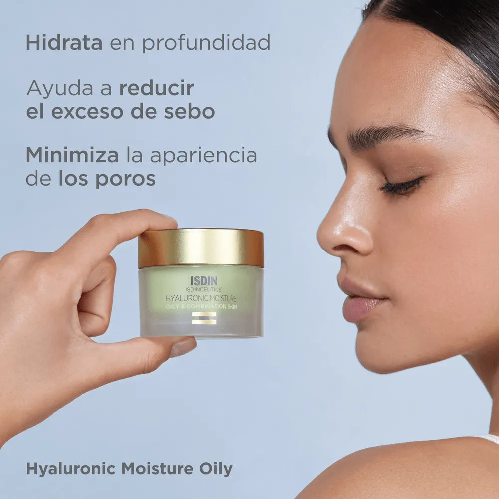Isdinceutics Hyaluronic Moisture Crema Hidratante Piel Mixta a Grasa x50g