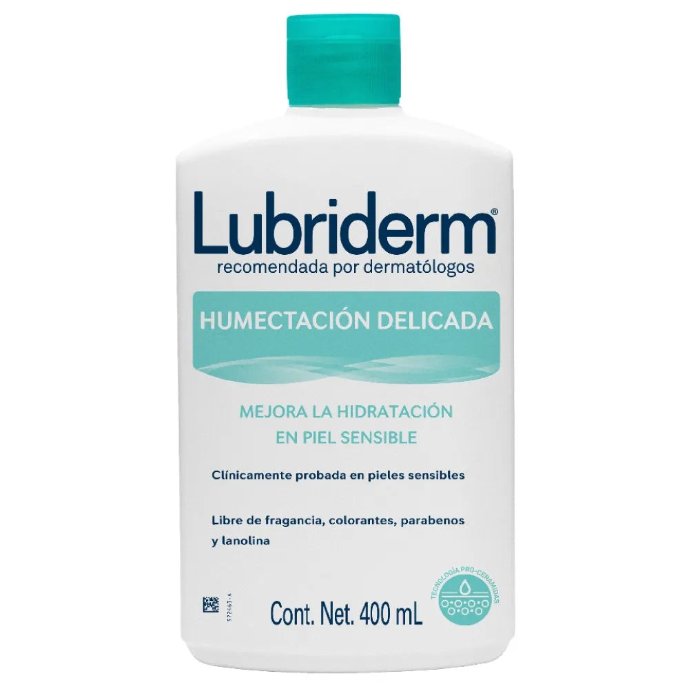 Lubriderm Crema Humectación Delicada x400ml
