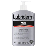 Lubriderm Crema Men 3 en 1 x400ml