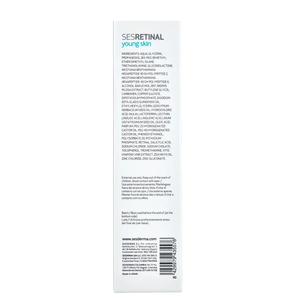 Sesderma Sesretinal Young Skin Gel Hidratante x50ml