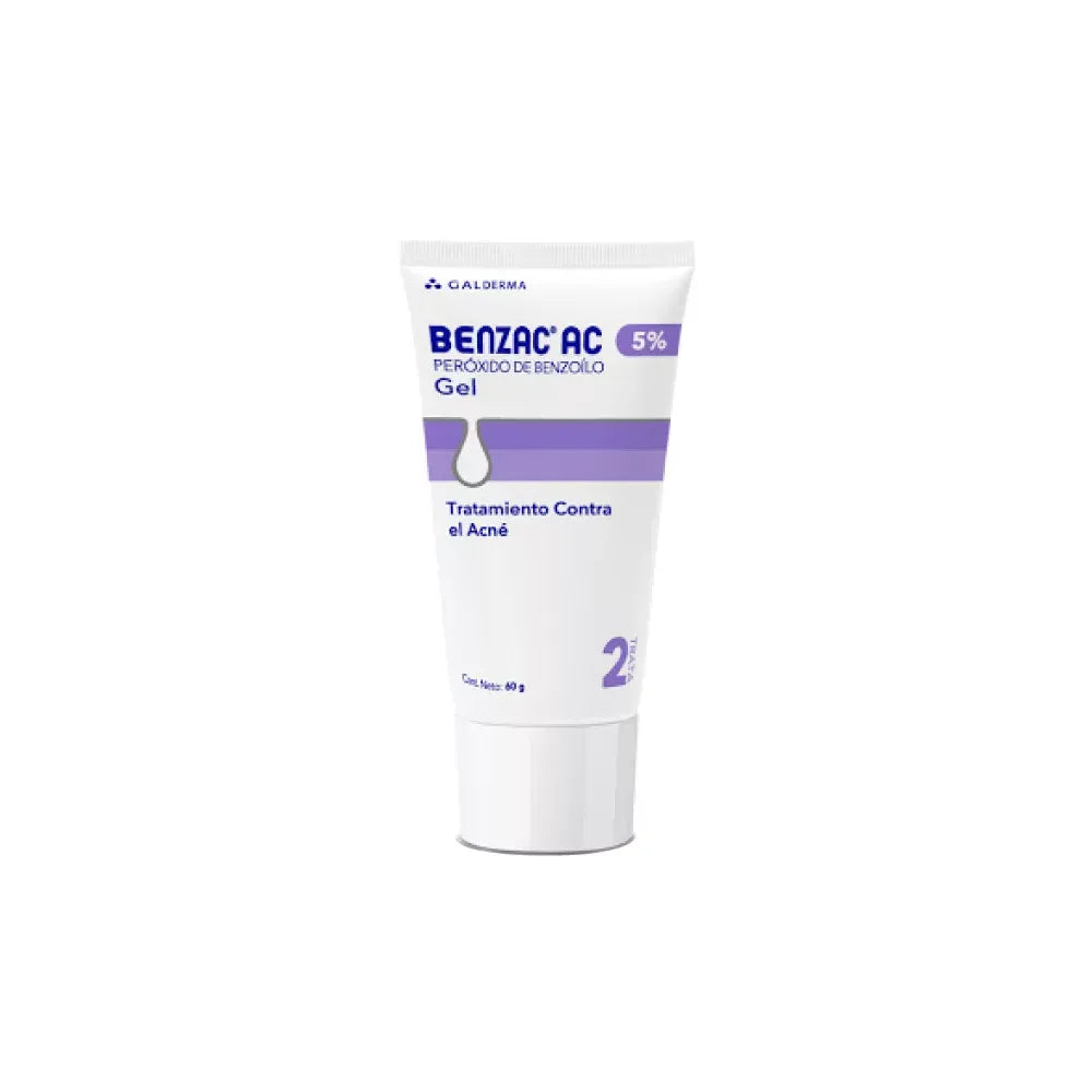 Galderma Benzac AC 5% Gel Tratamiento Contra el Acné x60g