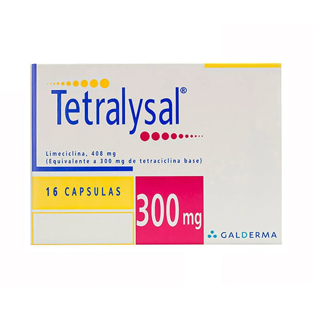 Galderma Tetralysal (Limeciclina) 300mg x16 Cápsulas