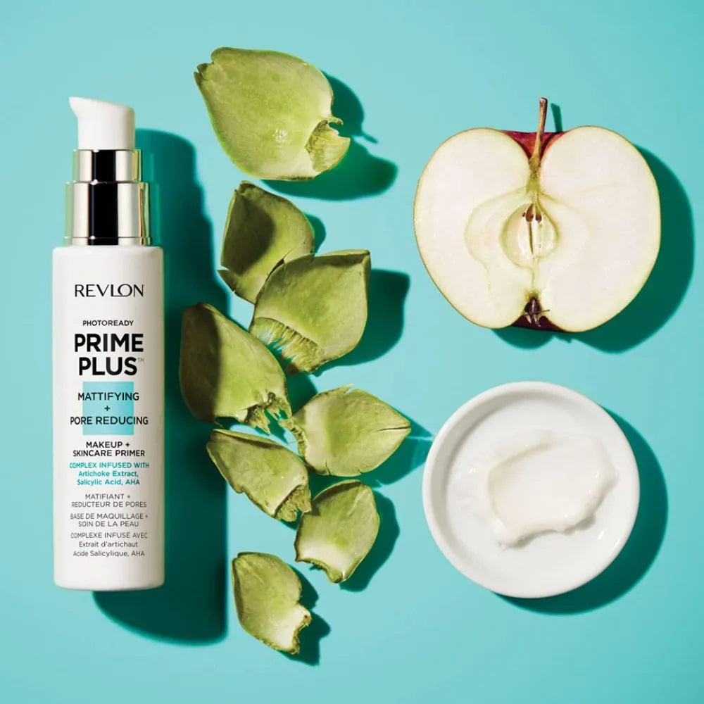 Revlon Prime Plus Matificante + Maquillaje Reductor de Poros x30ml