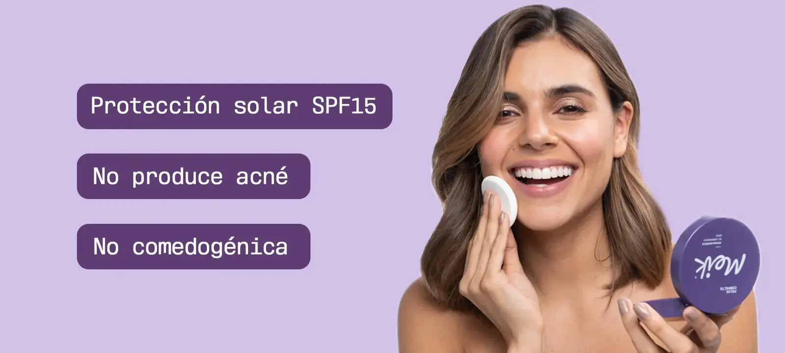 Meik Polvo Compacto SPF15 x12.5g