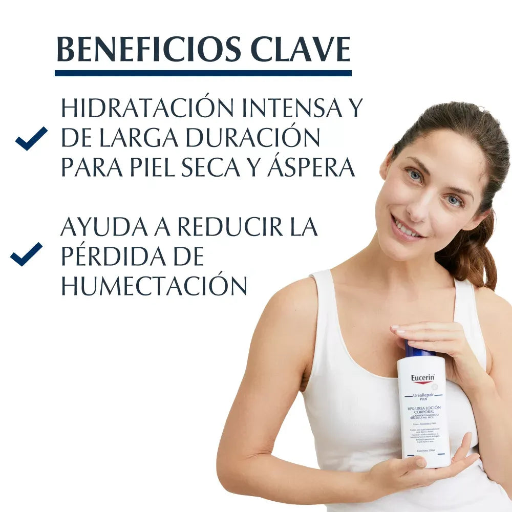 Eucerin UreaRepair Plus Locion 10% Urea x250ml