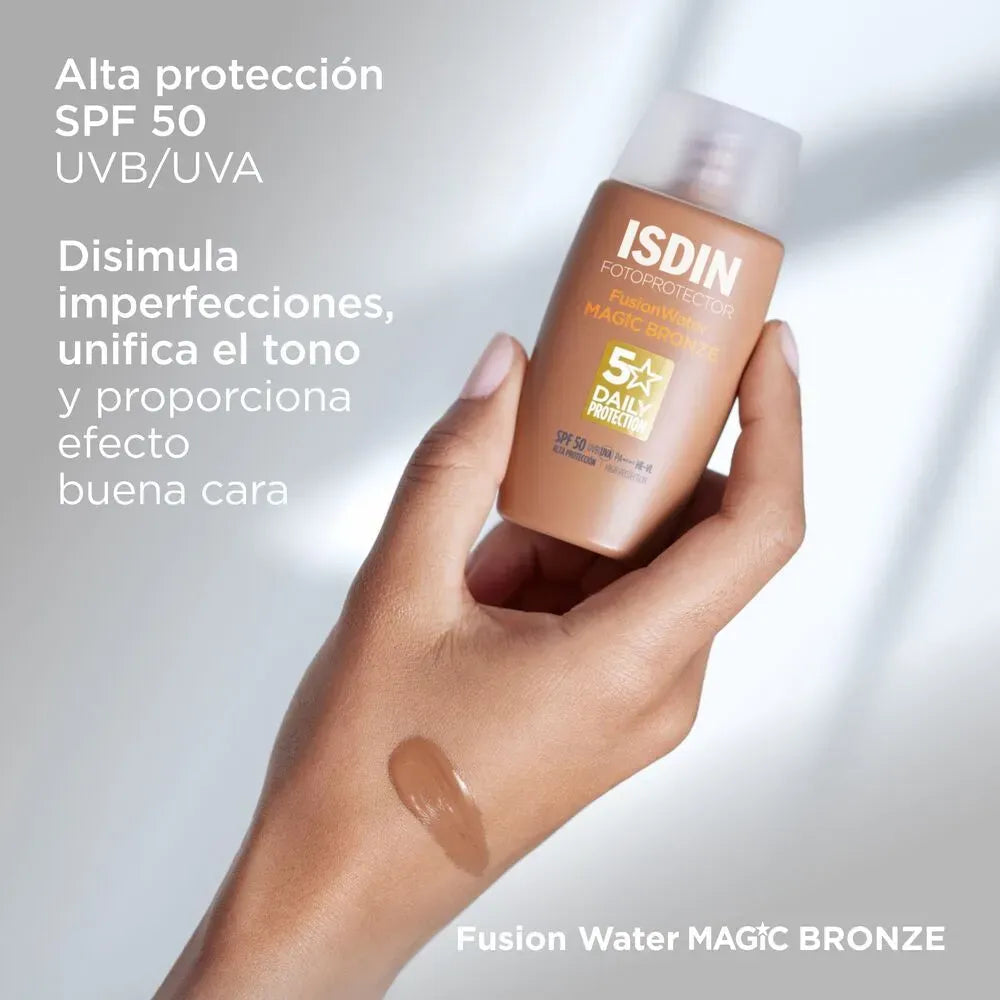 Isdin Fotoprotector FusionWater Magic Tono Bronze SPF50+ x50ml