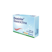 Doxiclor Doxiciclina 100mg x 10 Cápsulas