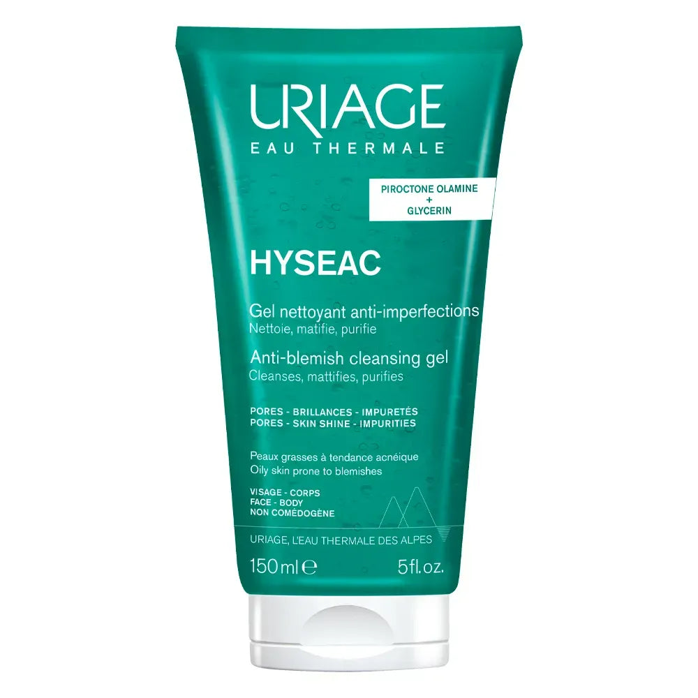 Uriage hyseac gel limpiador x 150ml