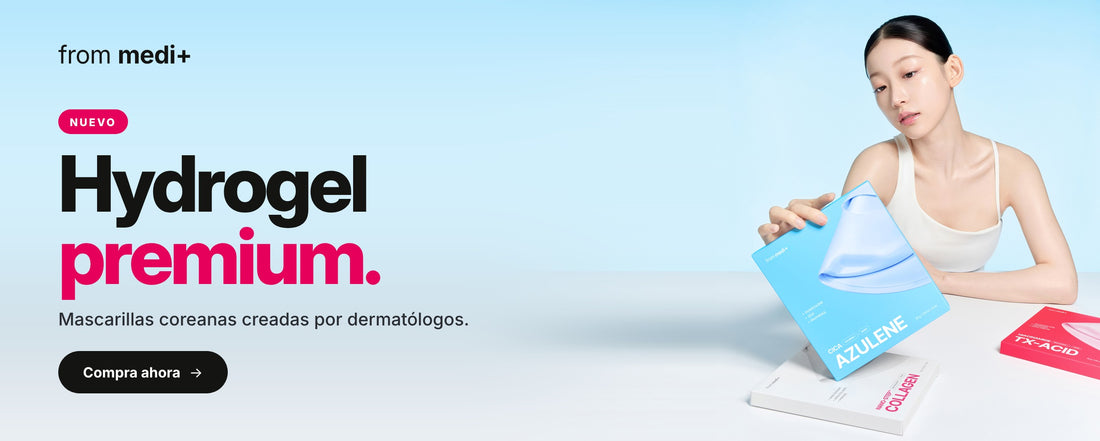 from medi+ Hydrogel premium: mascarillas coreanas creadas por dermatólogos