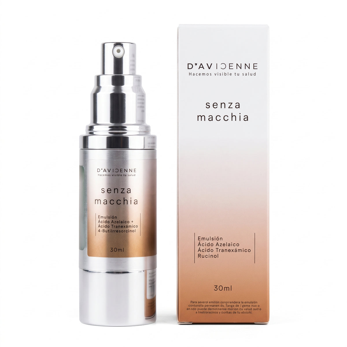 Davicenne Senza Macchia Emulsión Aclarante x30ml