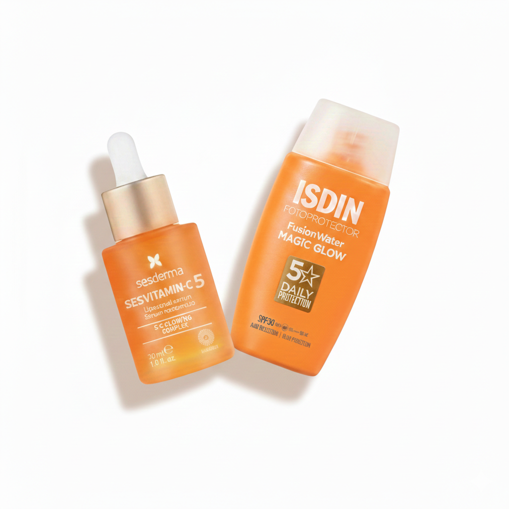 Glow Pack Fusion water + Sesvitamin C5 Serum