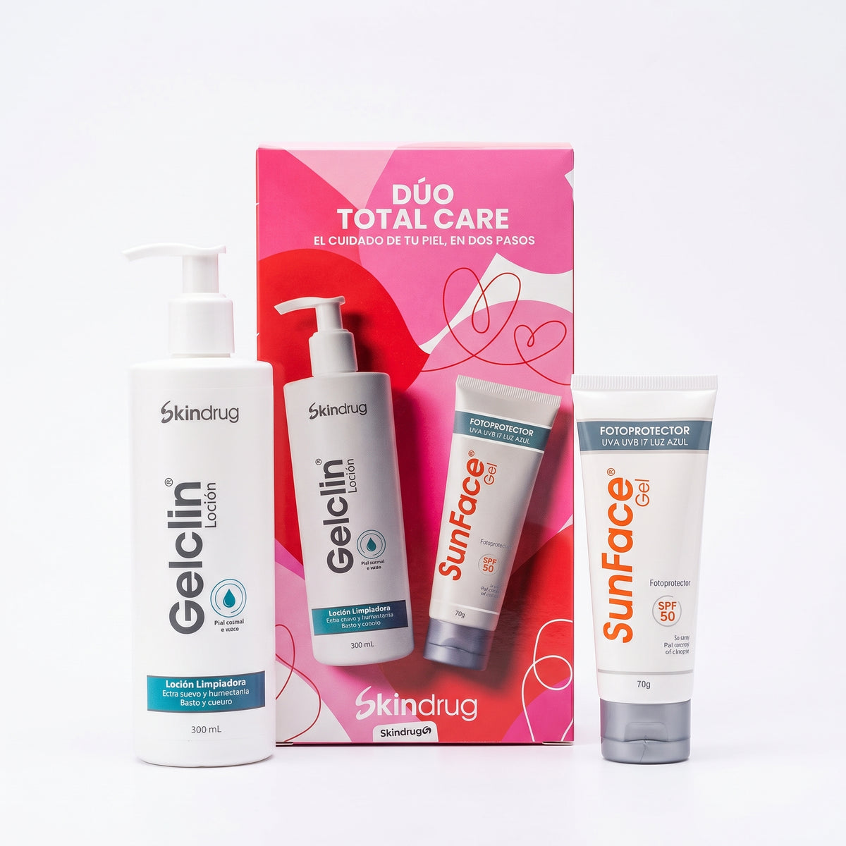 Kit  Sunface gel +Gelclin Locion (GRATIS)