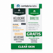 Kit heliocare 360° acnimat protector solar SPF 50+gratis biretix oil control solution