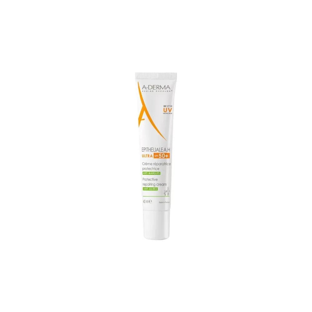 A - Derma Epitheliale A.H Ultra SPF50+ Crema Reparadora Protectora x40ml - TIENDA PIEL