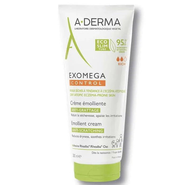 A - Derma Exomega Control Crema Emoliente x200ml - TIENDA PIEL