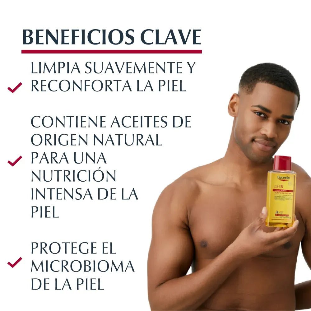 Aceite y gel de ducha Eucerin pH5 de 400ml - TIENDA PIEL