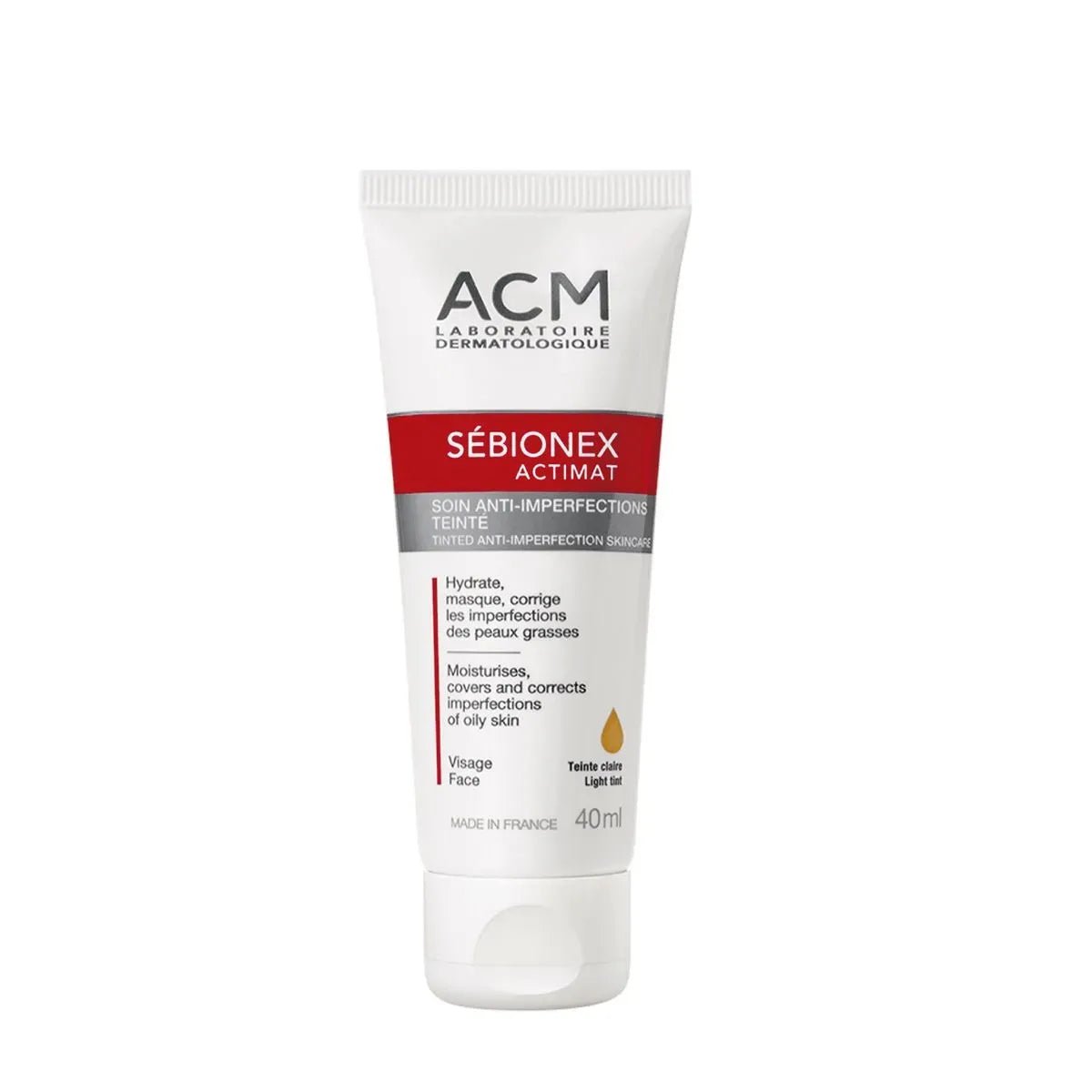 ACM Sébionex Actimat - Color Claro x40ml - TIENDA PIEL