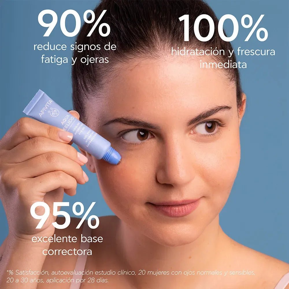Apivita Aqua Beelicious Contorno de Ojos Hidratante y Refrescante x15ml - TIENDA PIEL