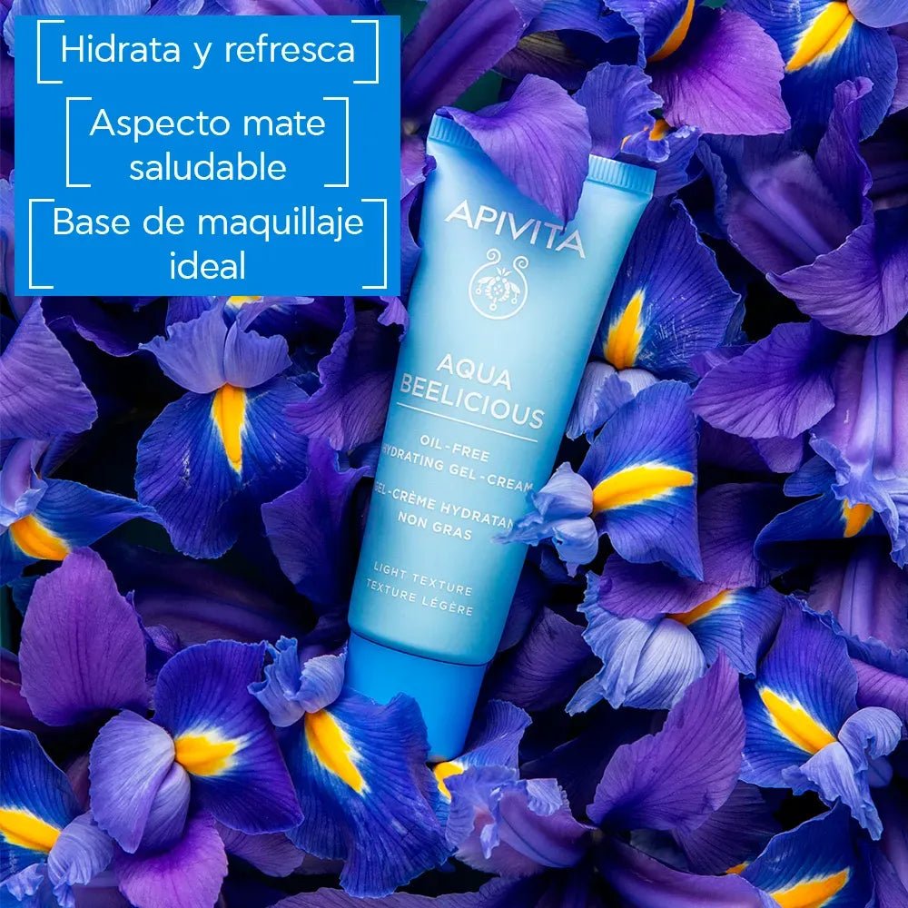 Apivita Aqua Beelicious Crema - Gel Hidratante Oil - Free x40ml - TIENDA PIEL
