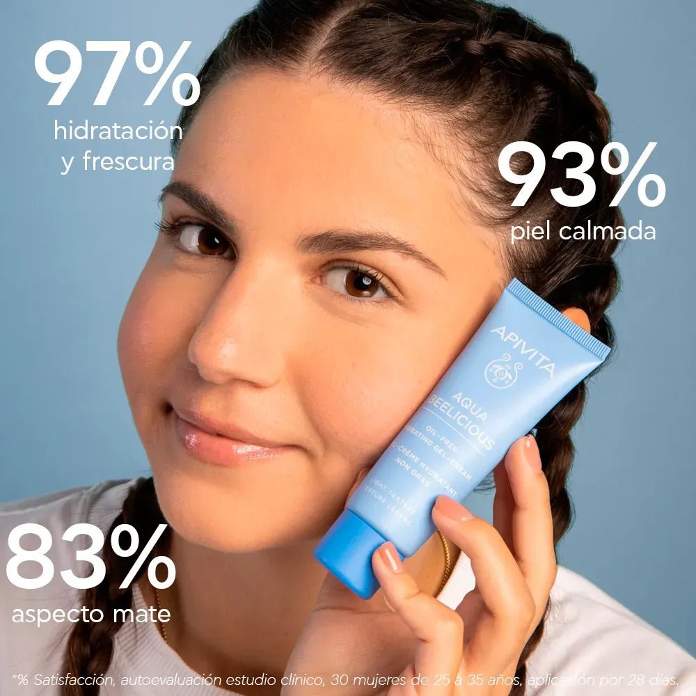 Apivita Aqua Beelicious Crema - Gel Hidratante Oil - Free x40ml - TIENDA PIEL