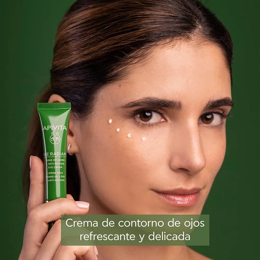Apivita Bee Radiant Contorno de Ojos Antiedad x15ml - TIENDA PIEL