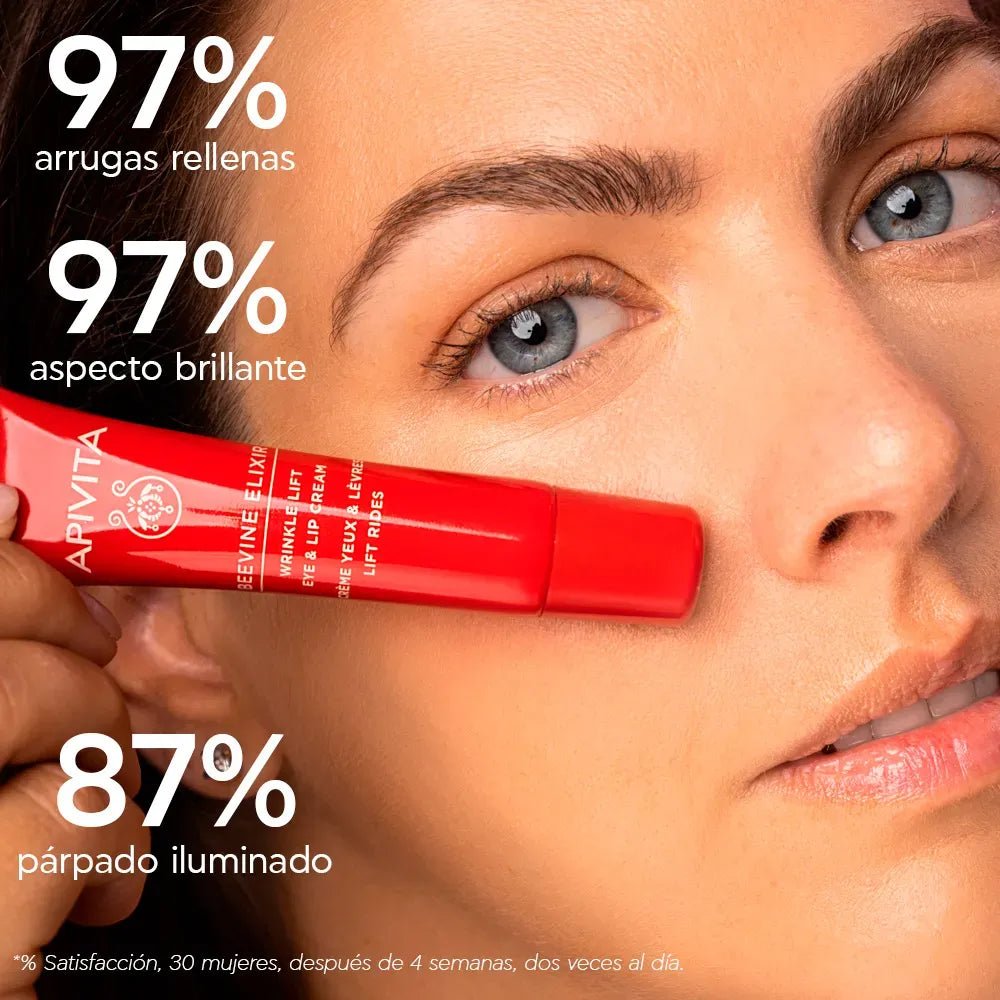 Apivita Beevine Elixir Contorno de Ojos y Labios Antiarrugas x15ml - TIENDA PIEL