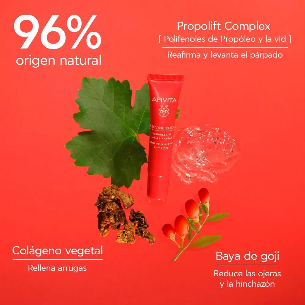 Apivita Beevine Elixir Contorno de Ojos y Labios Antiarrugas x15ml - TIENDA PIEL