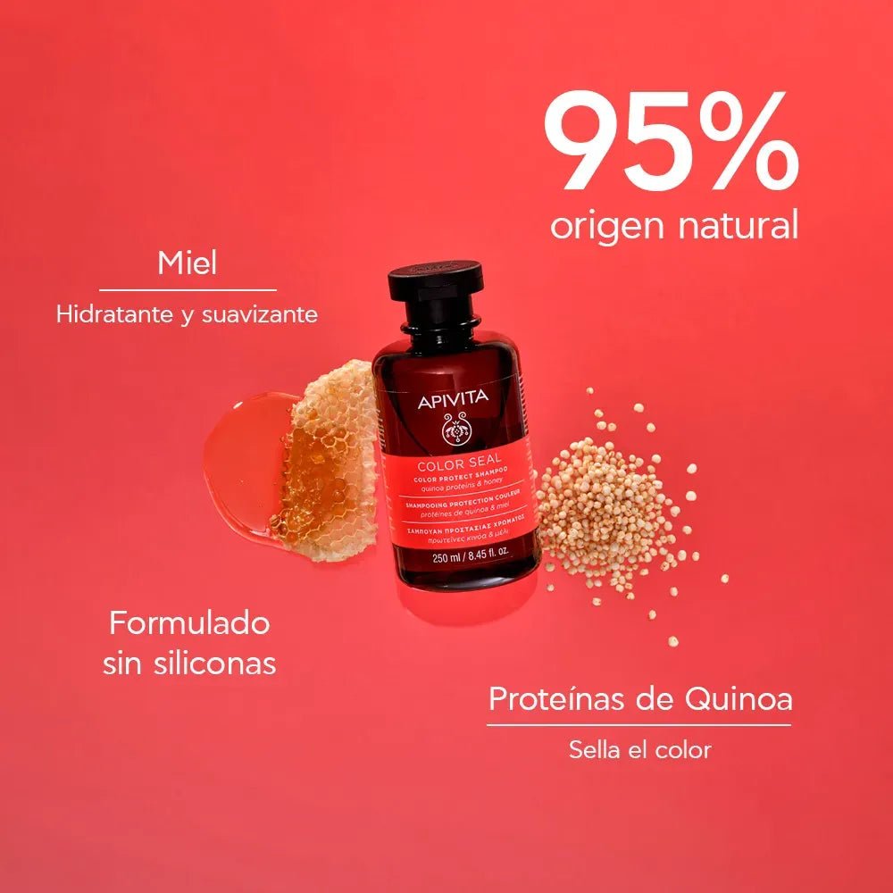 Apivita Champú Sellador del Color x250ml - TIENDA PIEL