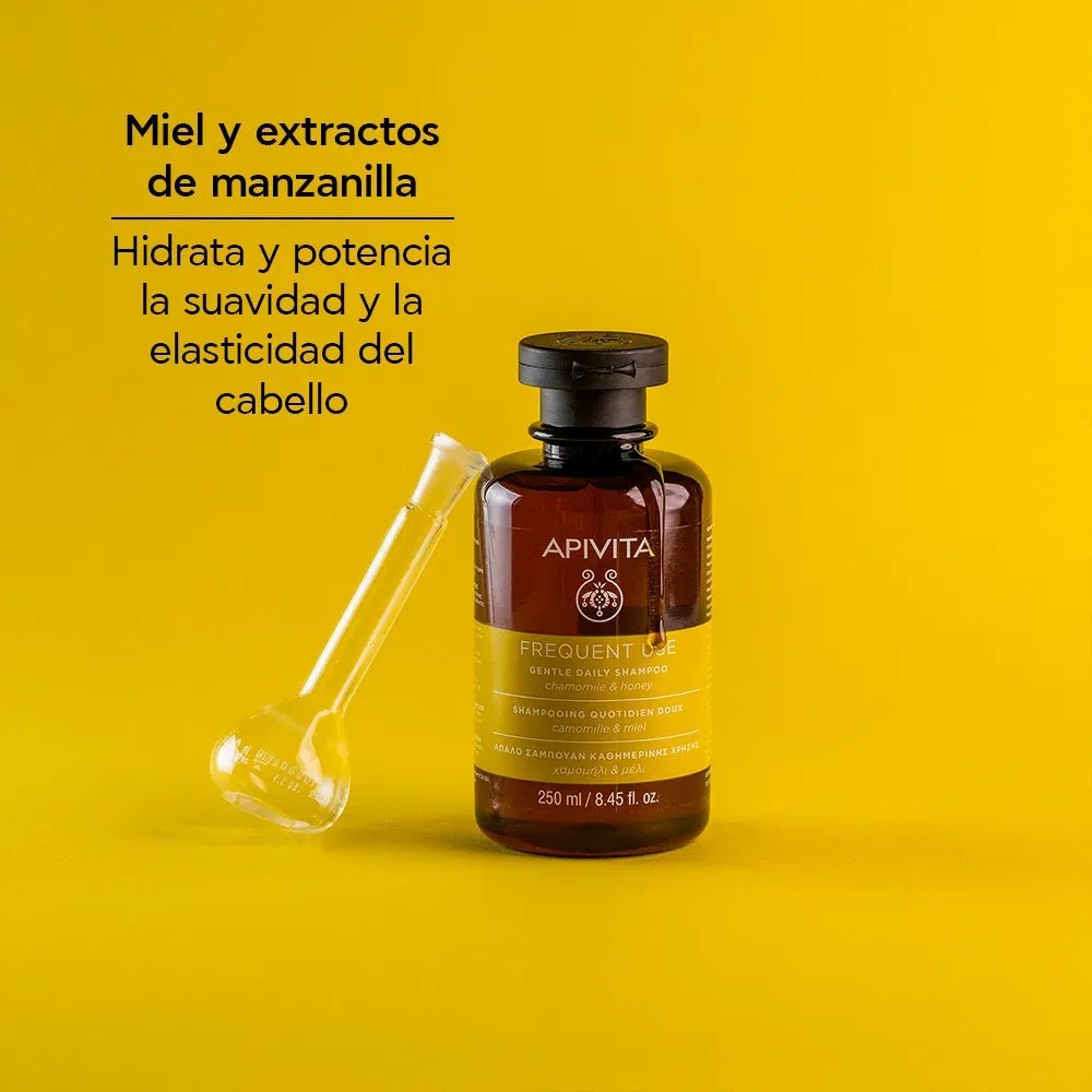 Apivita Champú Suave de Uso Diario x250ml - TIENDA PIEL