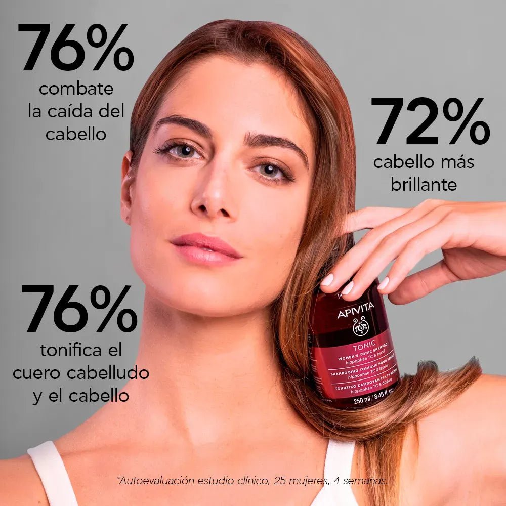 Apivita Champú Tonificante Anticaída para Mujeres x250ml - TIENDA PIEL